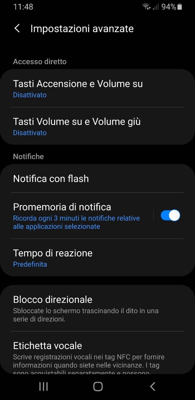 Suono notifica Messaggi Samsung che si ripete. Come disattivare?